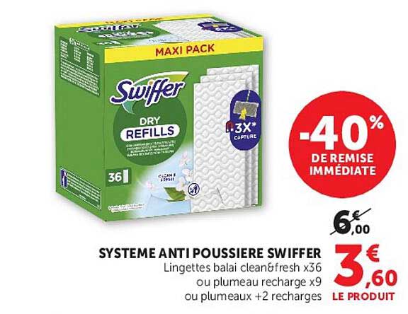 SYSTEME ANTI POUSSIERE SWIFFER