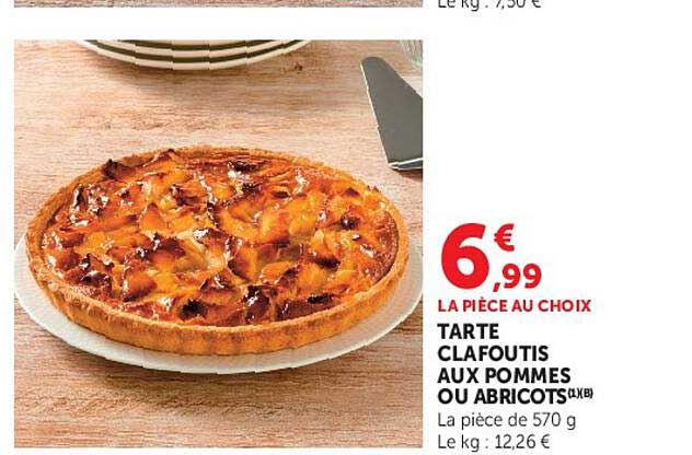 TARTE CLAFOUTIS AUX POMMES OU ABRICOTS