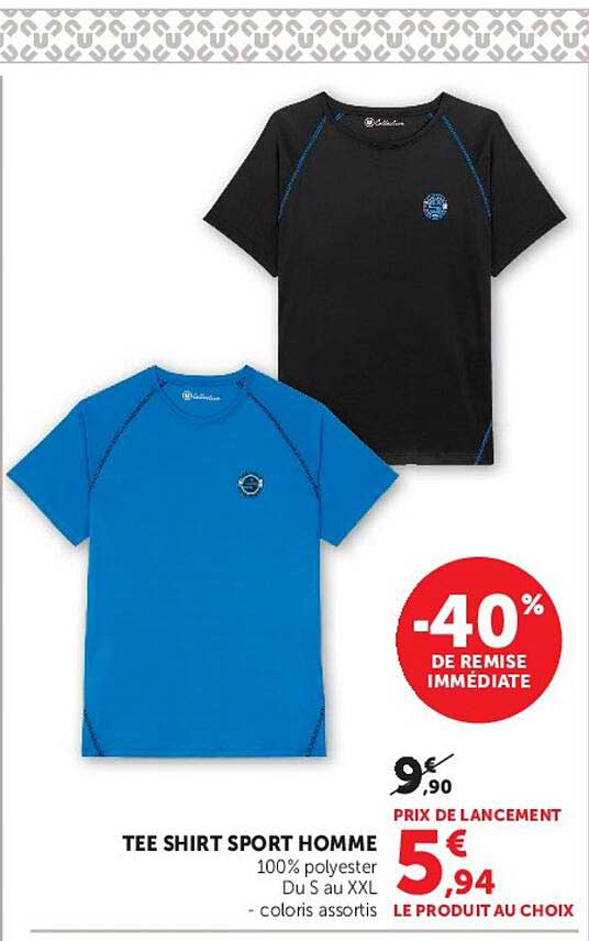 TEE SHIRT SPORT HOMME