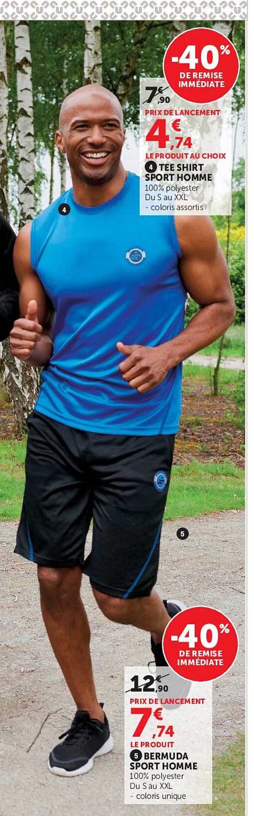 TEE SHIRT SPORT HOMME