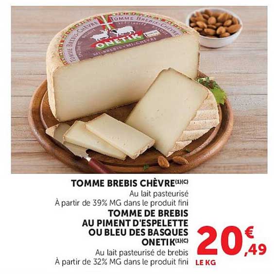 TOMME BREBIS CHÈVRE(1)(C)