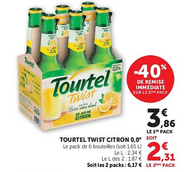 Tourtel Twist Citron 0,0°