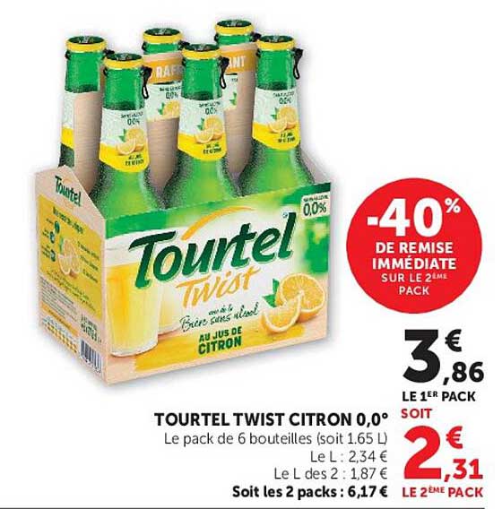 TOURTEL TWIST CITRON 0,0°