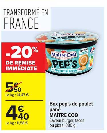TRANSFORMÉ EN FRANCE
