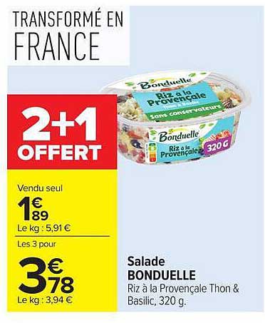 TRANSFORMÉ EN FRANCE