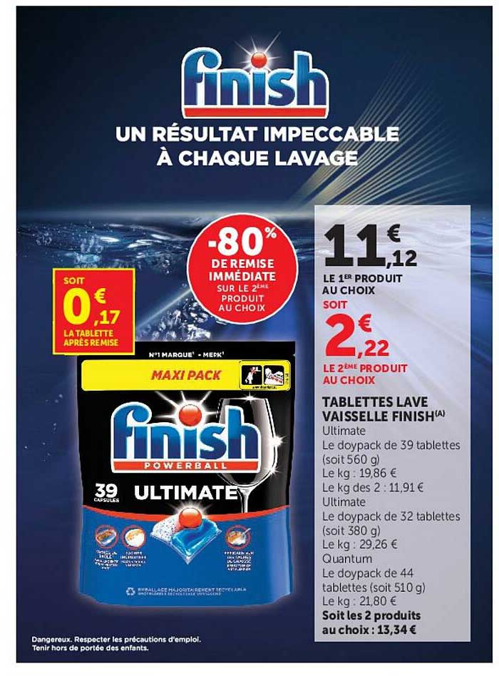 UN RÉSULTAT IMPECCABLE À CHAQUE LAVAGE