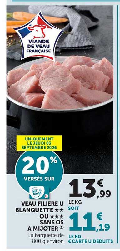VIANDE DE VEAU FRANCAISE