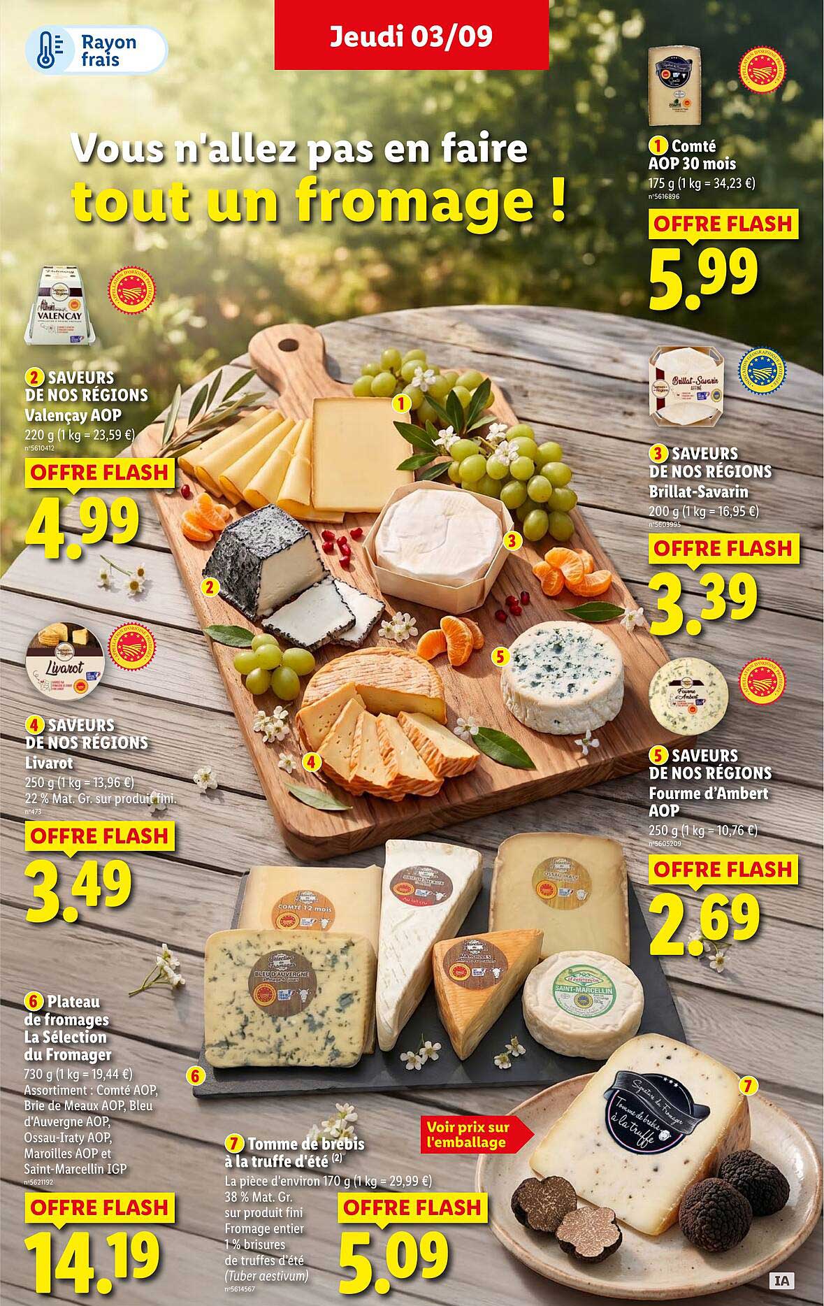 Vous n'allez pas en faire tout un fromage !