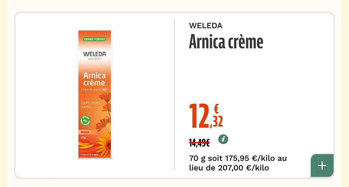 WELEDA Arnica crème