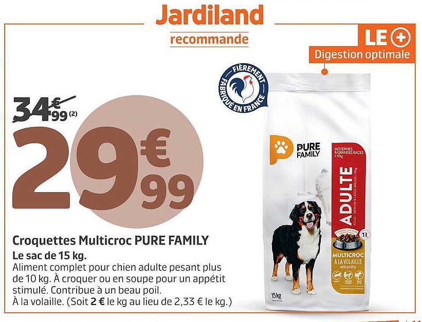 Croquettes Multicroc PURE FAMILY