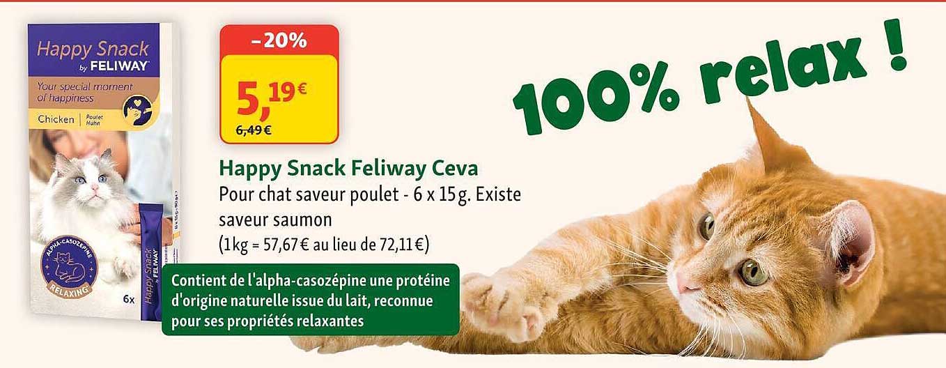 Happy Snack Feliway Ceva