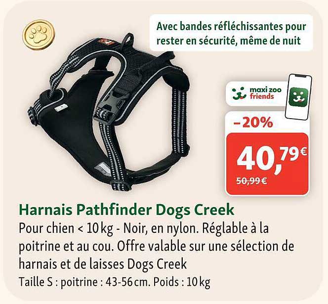 Harnais Pathfinder Dogs Creek