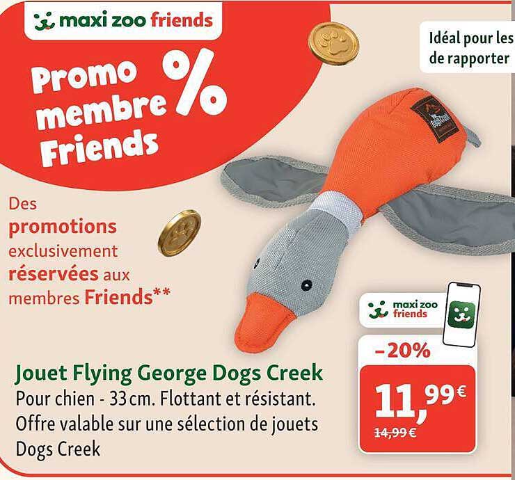 Jouet Flying George Dogs Creek