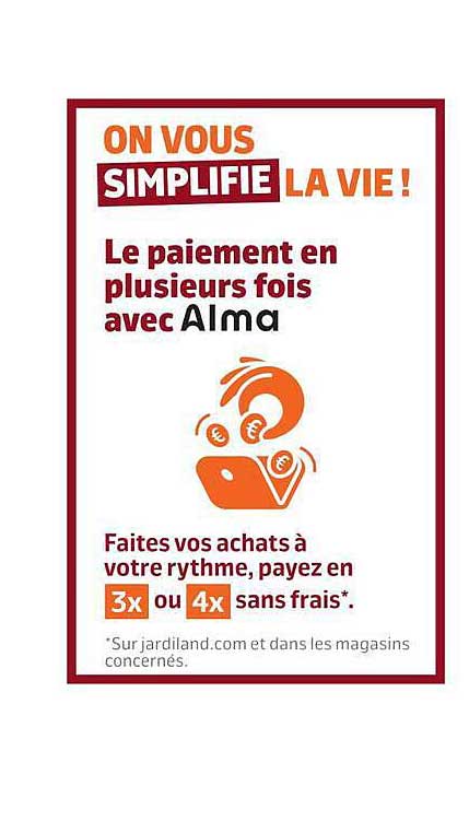 ON VOUS SIMPLIFIE LA VIE ! Le paiement en plusieurs fois avec Alma