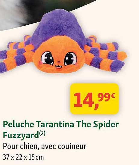 Peluche Tarantina The Spider Fuzzyard
