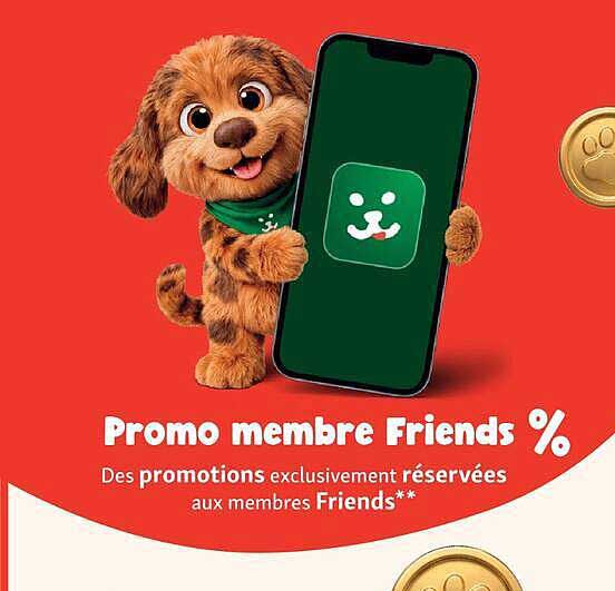 Promo membre Friends %