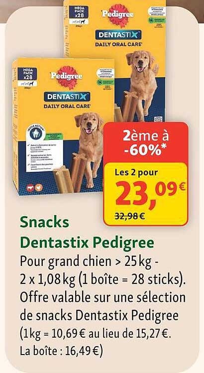 Snacks Dentastix Pedigree