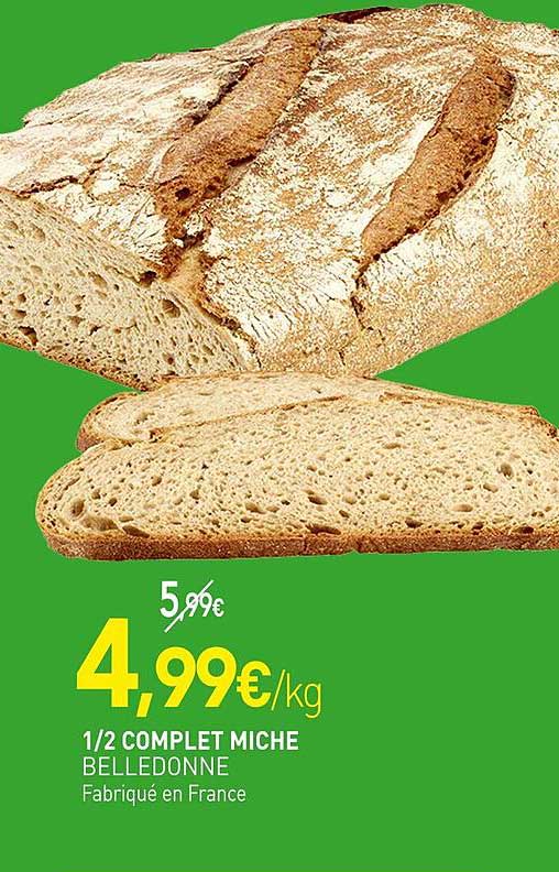 1/2 COMPLET MICHE BELLEDONNE