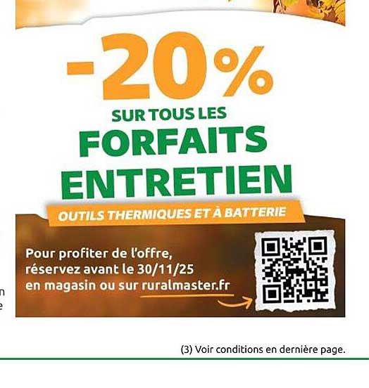-20% SUR TOUS LES FORFAITS ENTRETIEN