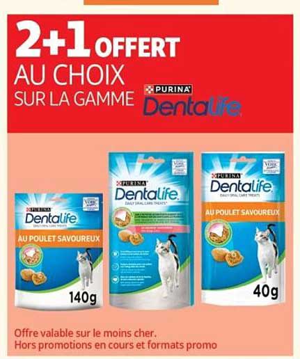 2+1 OFFERT AU CHOIX SUR LA GAMME Dentalife