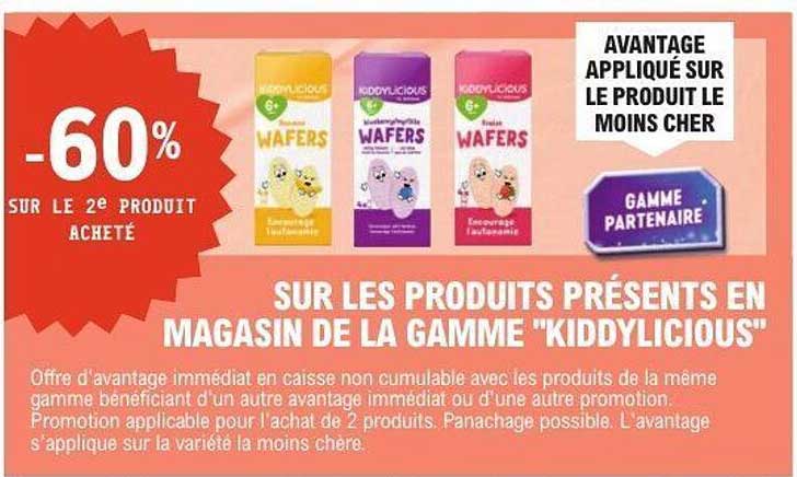 -60% SUR LE 2ÈME PRODUIT ACHETÉ