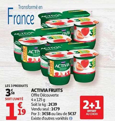 ACTIVIA FRUITS