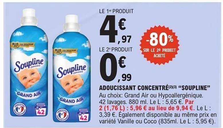 ADOUCISSANT CONCENTRÉ "SOUPLINE"