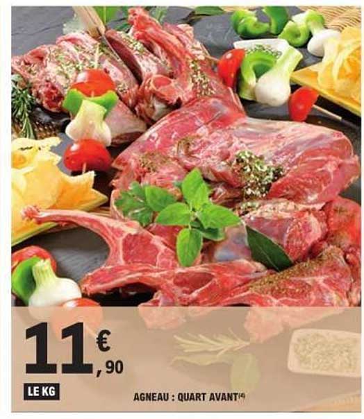 AGNEAU : QUART AVANT