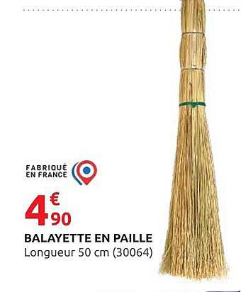 BALAYETTE EN PAILLE