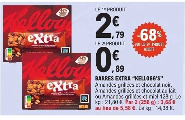BARRES EXTRA “KELLONG’S”