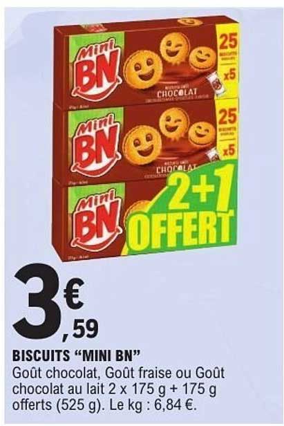 BISCUITS "MINI BN"