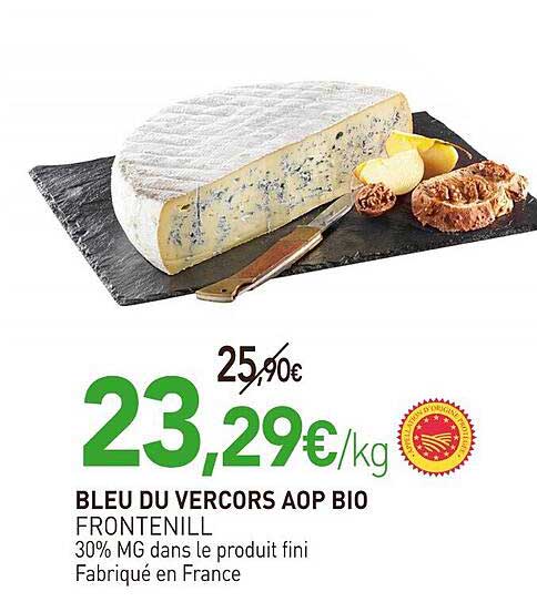 BLEU DU VERCORS AOP BIO FRONTENILL