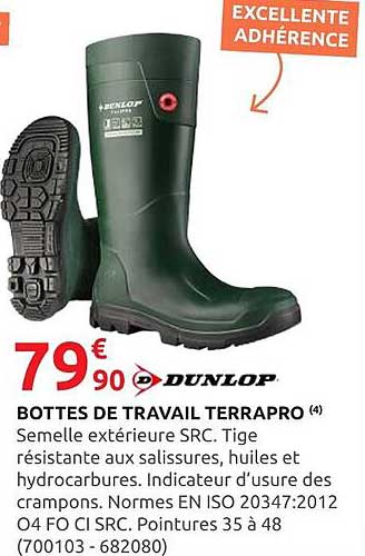 BOTTES DE TRAVAIL TERRAPRO