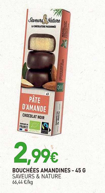 Bouchées Amandines - 45 g