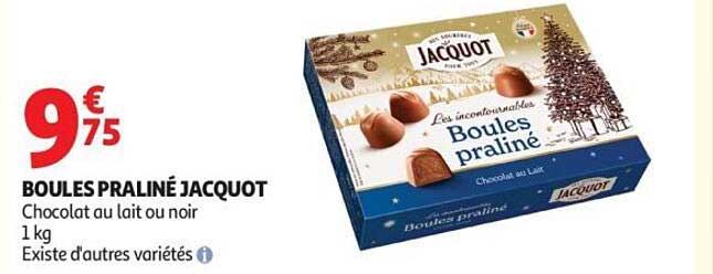 BOULES PRALINÉ JACQUOT