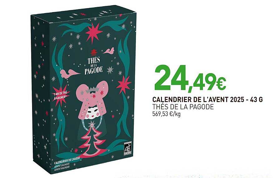 CALENDRIER DE L'AVENT 2025 - 43 G