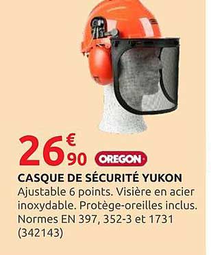 CASQUE DE SÉCURITÉ YUKON