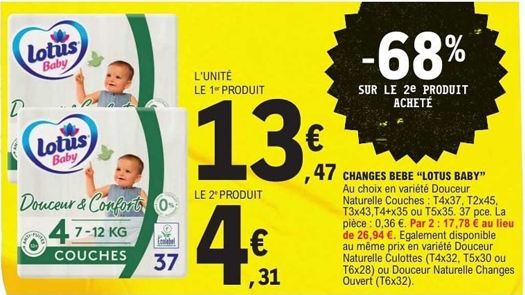 CHANGES BEBE "LOTUS BABY"