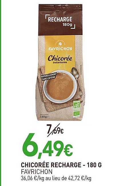 CHICORÉE RECHARGE - 180 G FAVRICHON