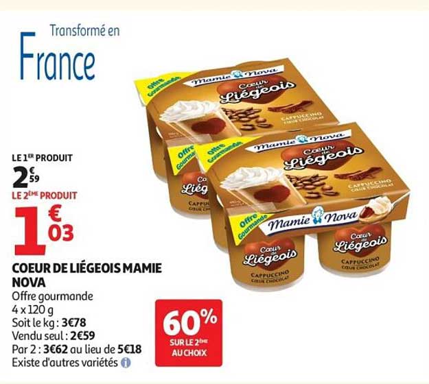 COEUR DE LIÉGEOIS MAMIE NOVA