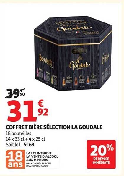 COFFRET BIÈRE SÉLECTION LA GOUDALE