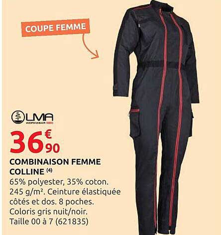 COMBINAISON FEMME COLLINE