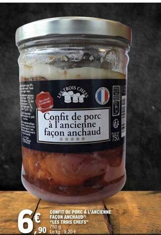 Confit de porc à l'ancienne façon anchoïd