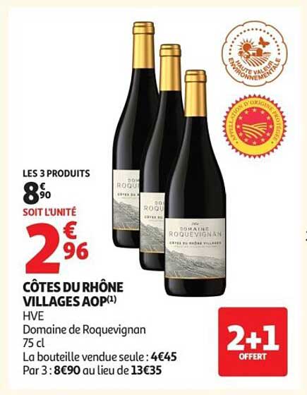 CÔTES DU RHÔNE VILLAGES AOP