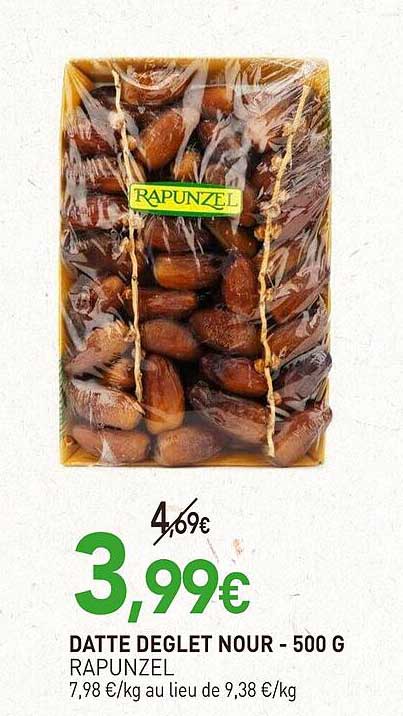 DATTE DEGLET NOUR - 500 G RAPUNZEL