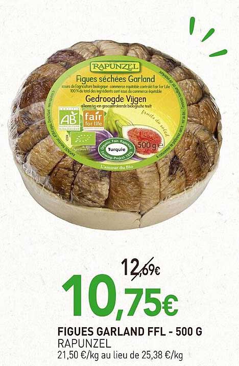 FIGUES GARLAND FFL - 500 G