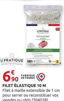 FILET ÉLASTIQUE 10 M