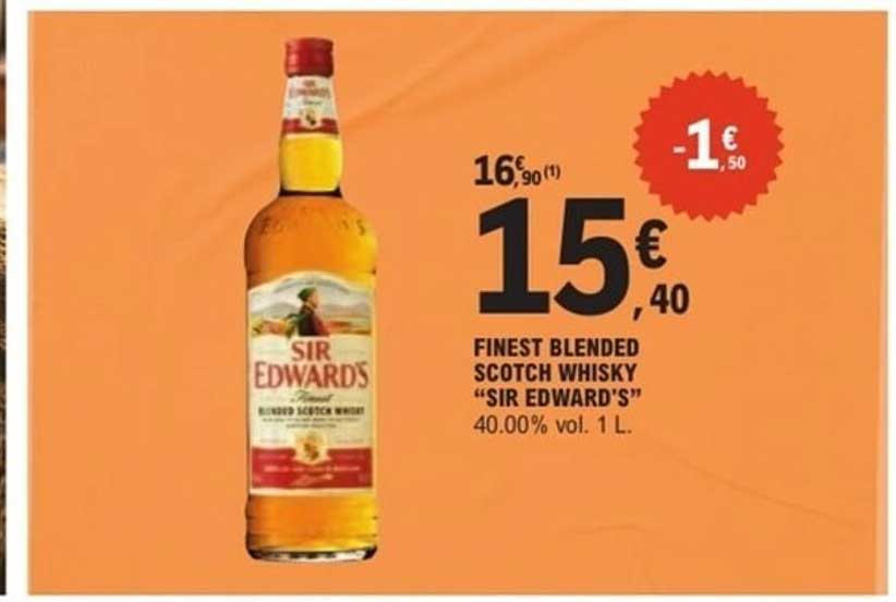 FINNEST BLENDED SCOTCH WHISKY "SIR EDWARD'S"
