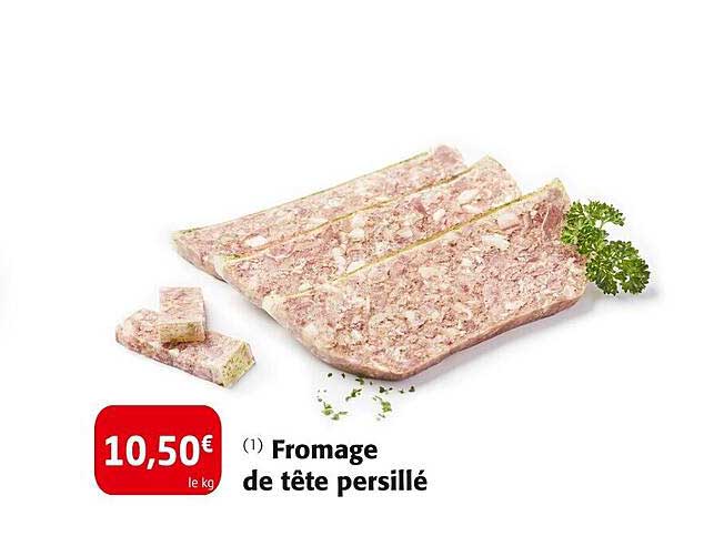 Fromage de tête persillé