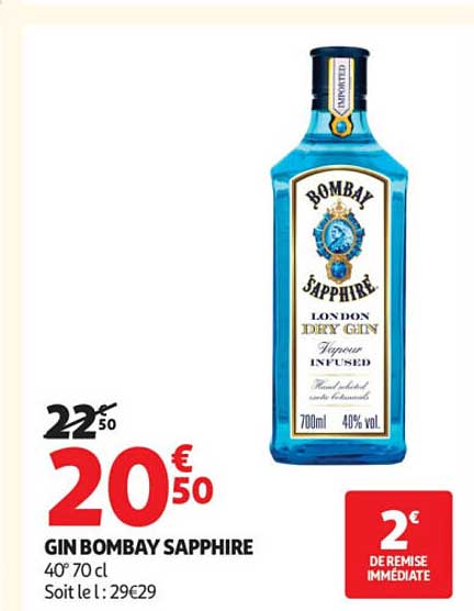 GIN BOMBAY SAPPHIRE